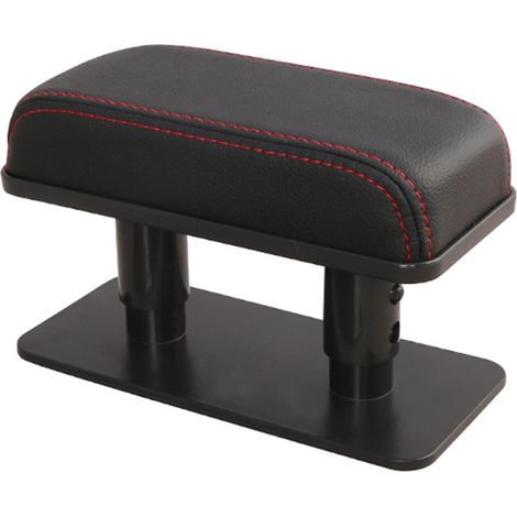 - Accoudoir de voiture pour bras gauche - Coussin de repose-bras réglable en hauteur - Confort - Noir (1/5)
