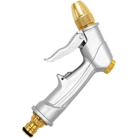 Multipurpose Car Washing Watering High Pressure Water Guns Car Wash Sprayer Sprinkler Metal Brass Nozzle Garden Hose Pipe Multicolor (1/3)