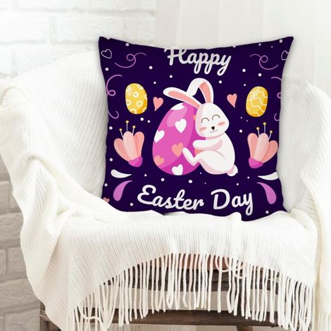 Housses de coussin en polyester résistante facile d'entretien pour canapé ou lit décoration de la saint-valentin (1/5)