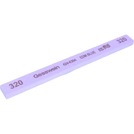 Meule bleue Gesswein EDM, grain 320 - 6 x 13 x 150 mm