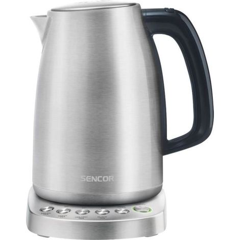 Sencor SWK 1796SS Elektrischer Wasserkocher 1,7L Silber Grau (1/5)