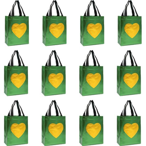 cadeau réutilisable à motif cœur doré scintillant,parfait pour la Saint-Valentin,les anniversaires de mariage ou les anniversaires