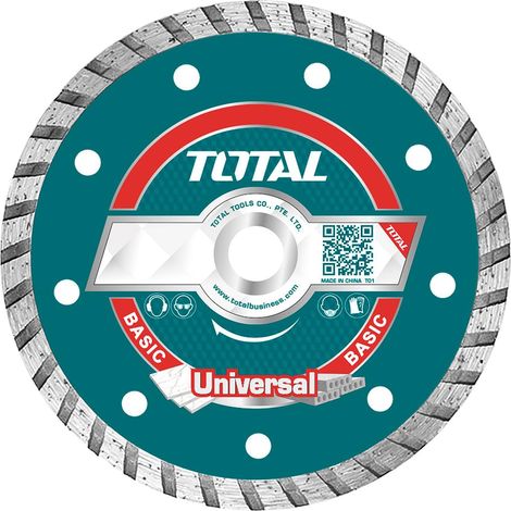 TOTAL Disque diamant pour briques et béton TAC213 Ø230 mm Diamant
