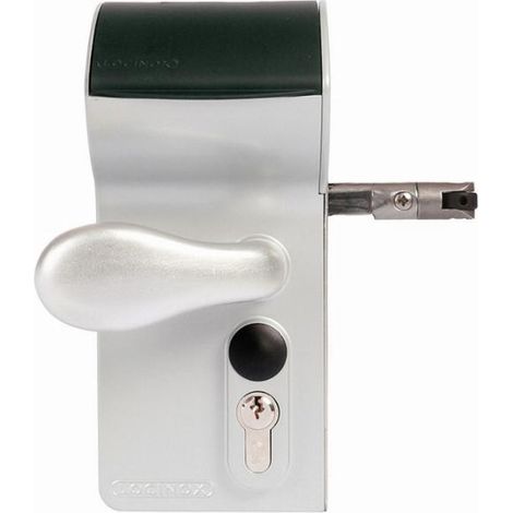 Cerradura electrónica de código LOCINOX para cancela batiente - LOKQ4040Y2L ZILV VCAC (1/4)