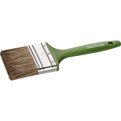 Mezcla de cepillo plano de cabello natural 70 mm 6. Fuerza de plástico