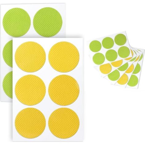 Pack de 40 autocollants anti-moustiques pour enfants et adultes : citronnelle naturelle, eucalyptus, protection jusqu'à 24 heures. Stickers répulsifs efficaces. (1/5)