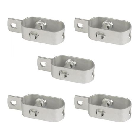Lot de 5 tendeurs galvanisés N°2 pour fils de tension jusqu'à ø 2.4 mm – Largeur 30 mm – Longueur 94 mm – Résistance aux UV (1/5)