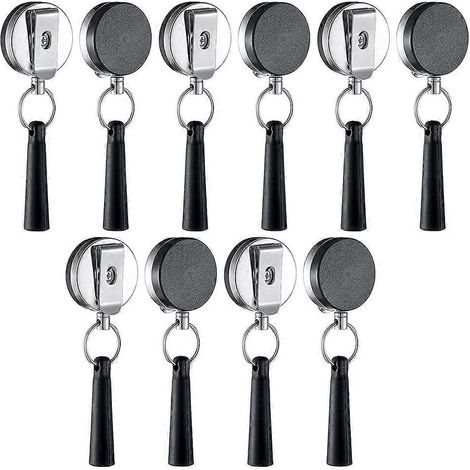 10er-Pack einziehbare elastische Silikon-Stiftehalter