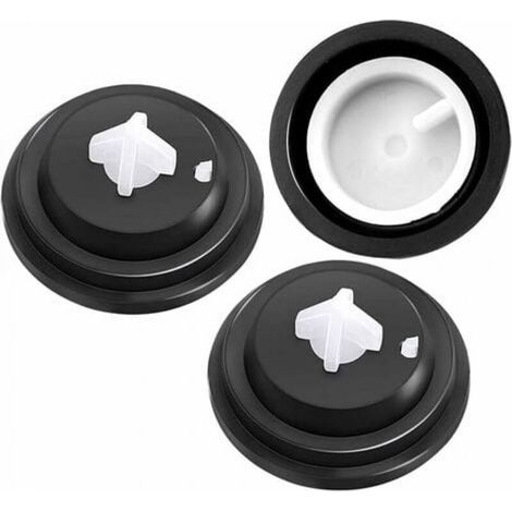 Joints de chasse d’eau WC – Lot de 3 membranes et inserts pour robinet flotteur – Caoutchouc haute résistance + plastique qualité supérieure (1/4)
