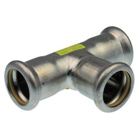 Logafix Edelstahl Gas T-Stück i/i/i 76,1 f. M-Presskontur - 7738327650 von Buderus