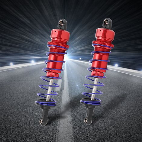 pièces de ressorts de pression d'huile en aluminium pour amortisseur arrière de voiture RC ZD Racing 7358 1/10 (1/5)