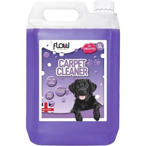 Pet Carpet Cleaner Solution 5L Carpet Shampoo for Machines Pet Stain & Odour Remover Deep Cleaning Carpet Cleaner (1/5)
