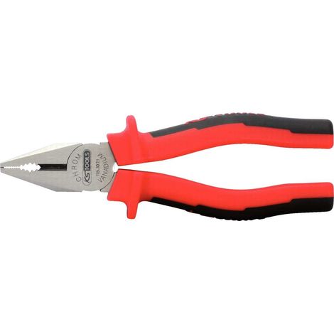 KS Tools ERGOTORQUE Kombinationszange, 180 mm, auf Hänger