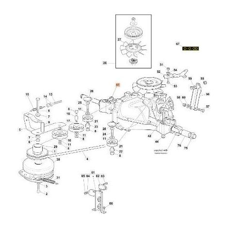ORIGINAL HINTERACHSE EMAK G118400960E0