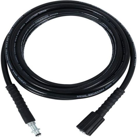 Tuyau de lavage sous pression 8M, compatible Karcher K2 K3 K4 K5, tuyau de pulvérisation pour nettoyeur haute pression, fixation adaptée, longueur 8 mètres, vérifiez la compatibilité avant commande (1/5)