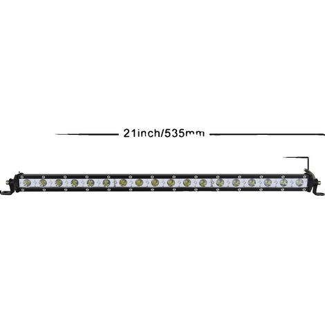 Barre lumineuse, boîtier en aluminium durable, compatibilité polyvalente, 20in Spot 1pcs (1/2)