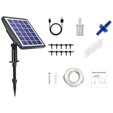 Machine d'irrigation solaire, système d'irrigation goutte à goutte automatique, convient aux plantes en pot, plusieurs modes horaires (1/3)