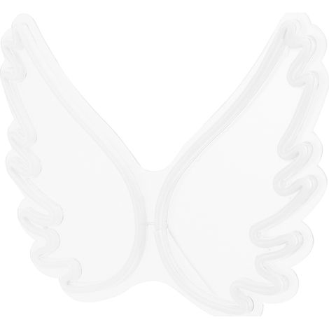 Lampe de nuit innovante en forme d'ailes d'ange, avec néon USB, idéale pour les bars, magasins, clubs, pubs et fêtes. Décoration parfaite pour les bars, magasins, clubs et pubs. (1/5)