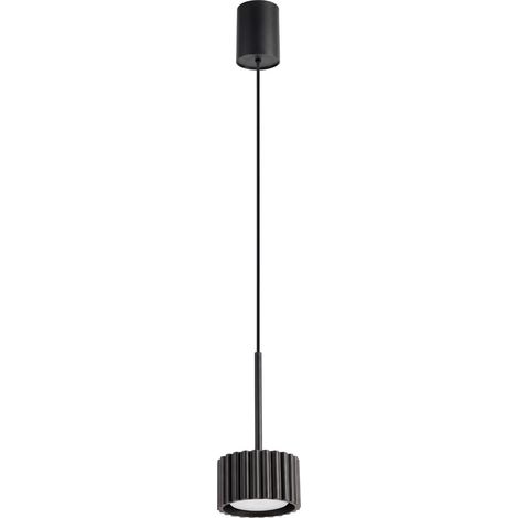 Hängeleuchten AURA schwarz 1xGx53 10cm Aluminium Sollux (1/5)