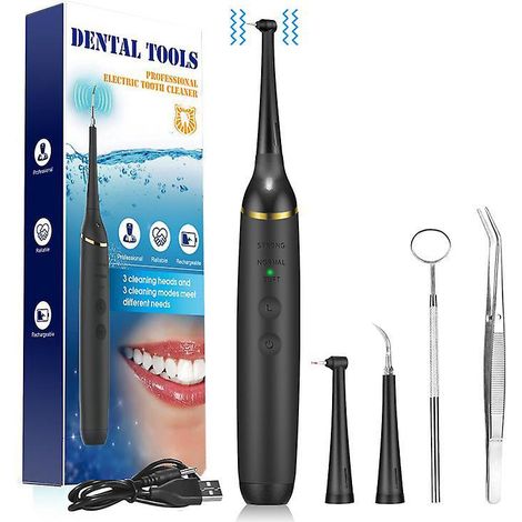 nettoyage Dentaire Hydropulseur Oral Irrigator 3 Embouts Nettoyage 3 Modes Ipx6 D'eau Portable Sans Fil Rechargeable Nettoyeur De Dents Pour La Ma (1/5)