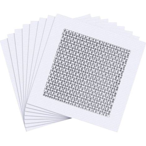 Lot de 8 patchs de réparation muraux en fibre de verre pour cloison sèche - Pour couvrir les fissures et les trous sur les clôtures en vinyle - Patchs autocollants en aluminium (1/5)