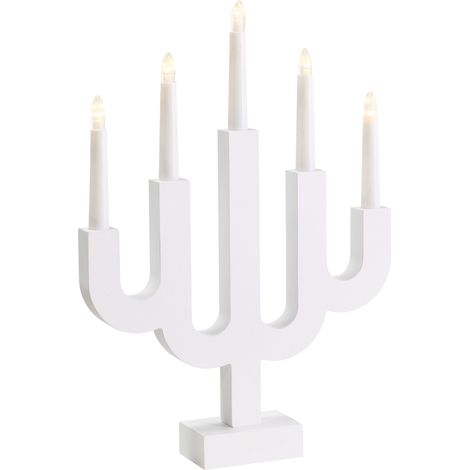 Weihnachtsdekoration LED BJORKAN 42 cm Weiß (1/5)