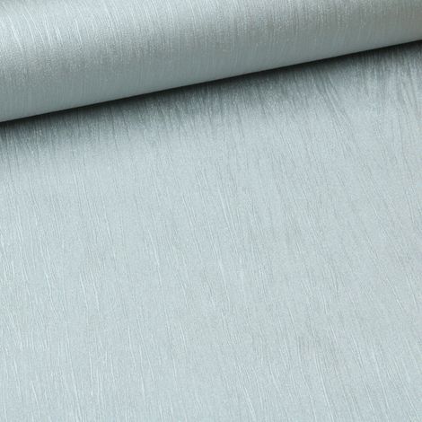 Plain Heavy Textured Luxury Thick Vinyl Wallpaper Metallic Shimmer Shine Quality[FULL ROLL,E95129 Plain Silver] (1/2)