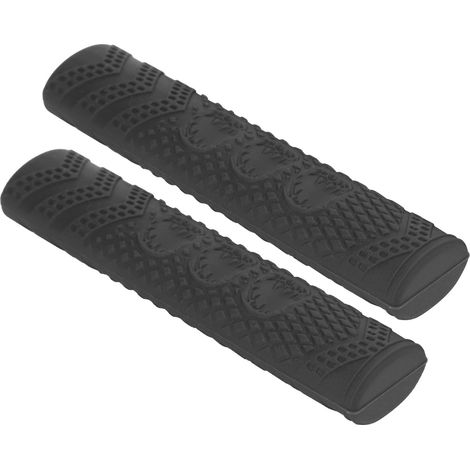 Silikon-Antirutsch-Bremsgriffhülle, universeller Handbremshebel-Schutzbezug für Fahrräder (Schwarz) (1/5)