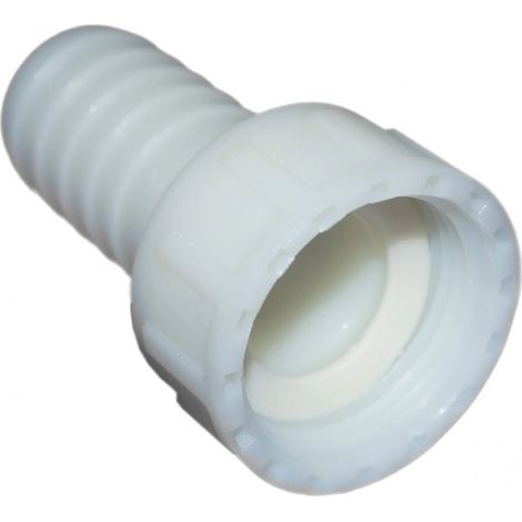 Raccord cannelé polyamide 26x34 – Écrou libre femelle – Pour tuyau 25 mm – Résistant à la chaleur et isolant électrique – Codital