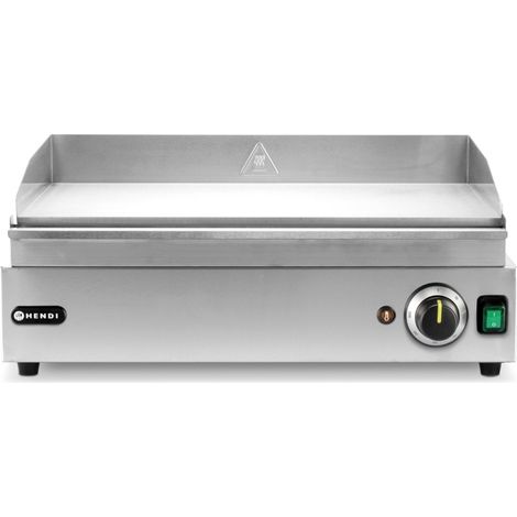 Gril électrique, plaque de cuisson lisse, 527 x 404 mm, 2400 W
