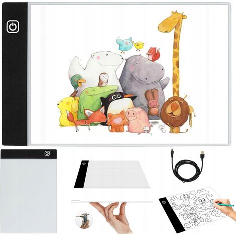 Tableau à dessin LED A4 (1/5)
