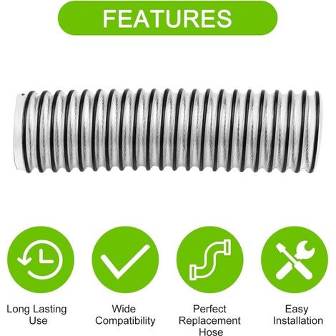 11,5 cm Tuyau d'aspirateur pour TINECO OneS3, pour Breeze pour IFLOOR 3 Aspirateur sans fil - Accessoire d'aspirateur, Tuyau de remplacement pour aspirateur (1/5)