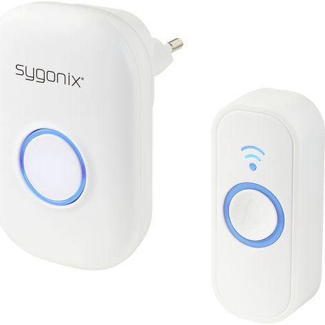 Sygonix SY-5225386 Funkklingel Komplett-Set mit Blitzlicht (1/5)