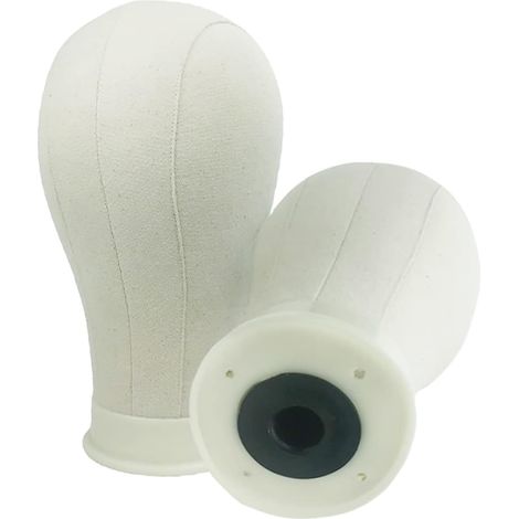Tête support de perruque en liège avec pince de table gratuite de 55,9 cm (1/4)