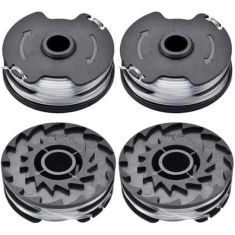 ALLIANDIS4pcs Bobine Fil Coupe Bordure Parkside, Compatible Avec PRTA 20-Li B2/C3, PRT 300/550 A1/A3, IAN351753 TLP-01, Pièce Détachée Débroussailleuse, 1,6mm Pour Parkside (Lidl) Outils (4 Bobines) - (1/5)