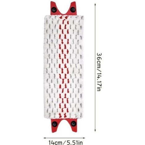 Compatible avec Vileda UltraMax Poigne de Rechange et Tte de Vadrouille Plate Accessoires de Chiffon couleurs multiples Largeight (1/4)