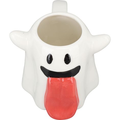 Keramikbecher „Ghost“ – ein charmanter, auffälliger Becher für Wasser, Tee, Milch, Kaffee, für Zuhause, Geschäft und Büro (1/5)