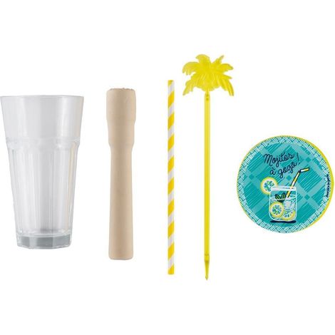 Coffret 2 verres Mojito - Derrière La Porte