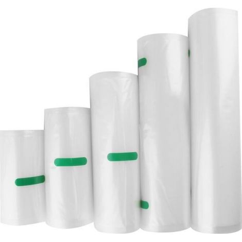 Sacs Sous Vide Gaufrés 20 X 500 cm, pour Machine Mise Sous Vide Sachet, sac réutilisable de stockage d'épargnant de nourriture (1/4)