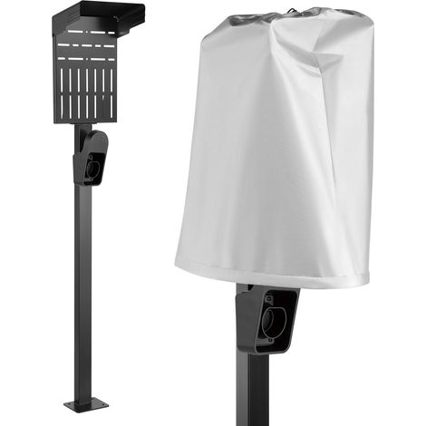 MACLEAN MCE456 SUPPORT EXTERNE POUR CHARGEURS DE VOITURE EV ET PHEV ACIER 15 KG MAX