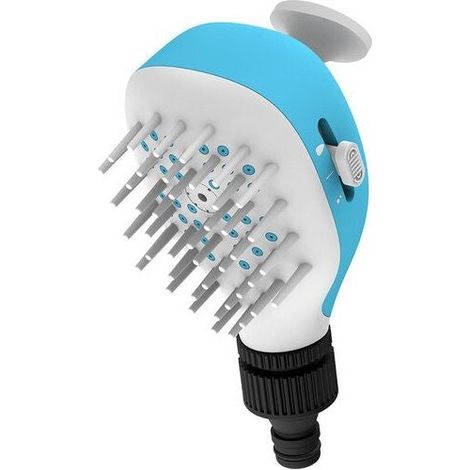 Douche de toilettage pour animaux de compagnie avec système de massage pour un nettoyage en profondeur