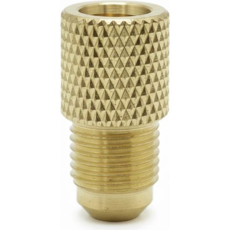 Raccordo per pompa per vuoto 1/4 sae femmina 3/8 sae maschio per impianti hvac wigam w404/6 05055100