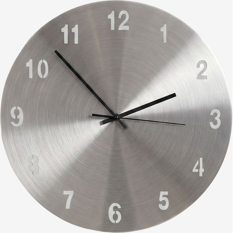 Reloj de pared Ø40 cm en acero inoxidable Kimberly SKLUM (1/5)