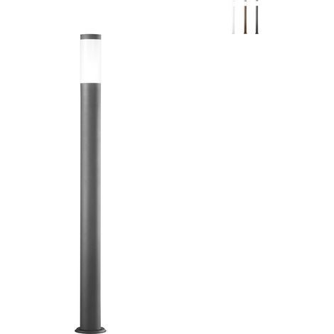 Lampadaire poteau de jardin extérieur en acier h110cm IP44 Tokyo - Anthracite (1/2)