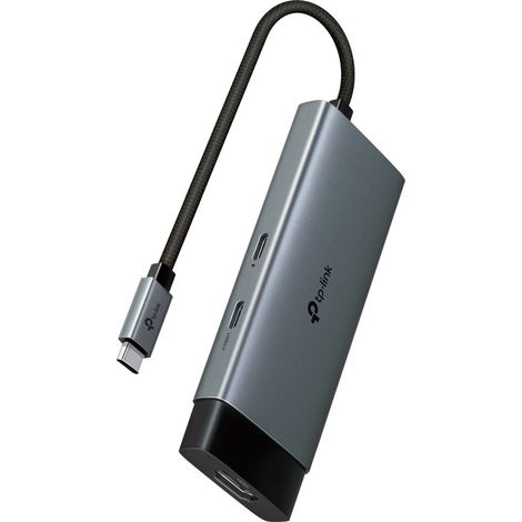 TP-Link UH5020C hub di interfaccia USB tipo-C 5000 Mbit/s Grigio
