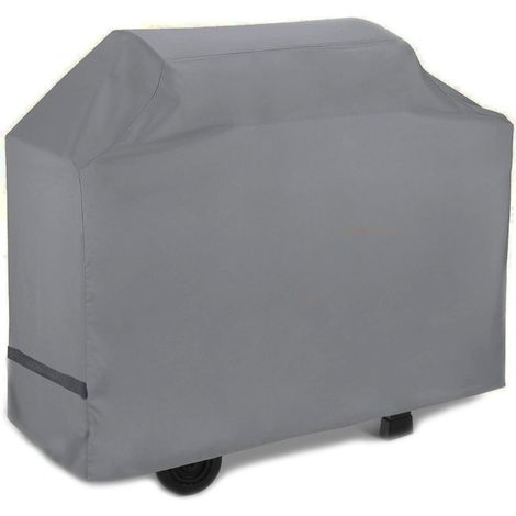 (145x61x117) Outdoor-Abdeckung, Outdoor-Grillabdeckung, Outdoor-Grill wasserdichtes Tuch, 210D Oxford Grillschutz, geeignet für viele Arten von Grills, UV-Schutz, wasserdicht, reißfest (1/4)