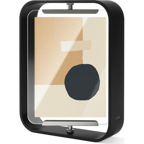 Cadre photo Rotatif Double Face, 13x18 cm, Noir (1/5)