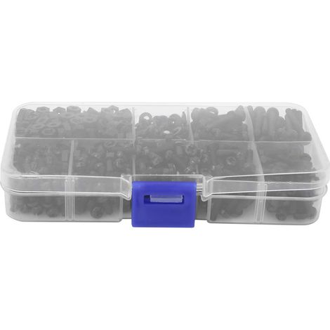 Kit de 800 rondelles écrous et vis en nylon Cryfokt (1/5)