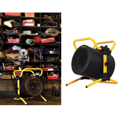 Bauheizer Heizlüfter mit Ventilator Funktion 2500W/5000Watt IP24 (1/5)