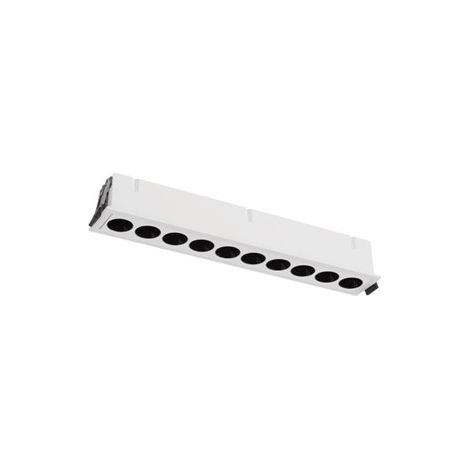 Mantra Foco alargado para empotrar LED 10L blanco BLAU, 24W 1680Lm 3000K (1/2)